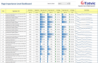 Page Level - Excel Dashboards for Google Analytics